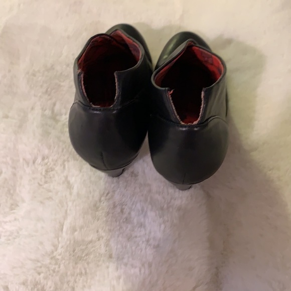 London Rebel Black ankle boots - Picture 3 of 4